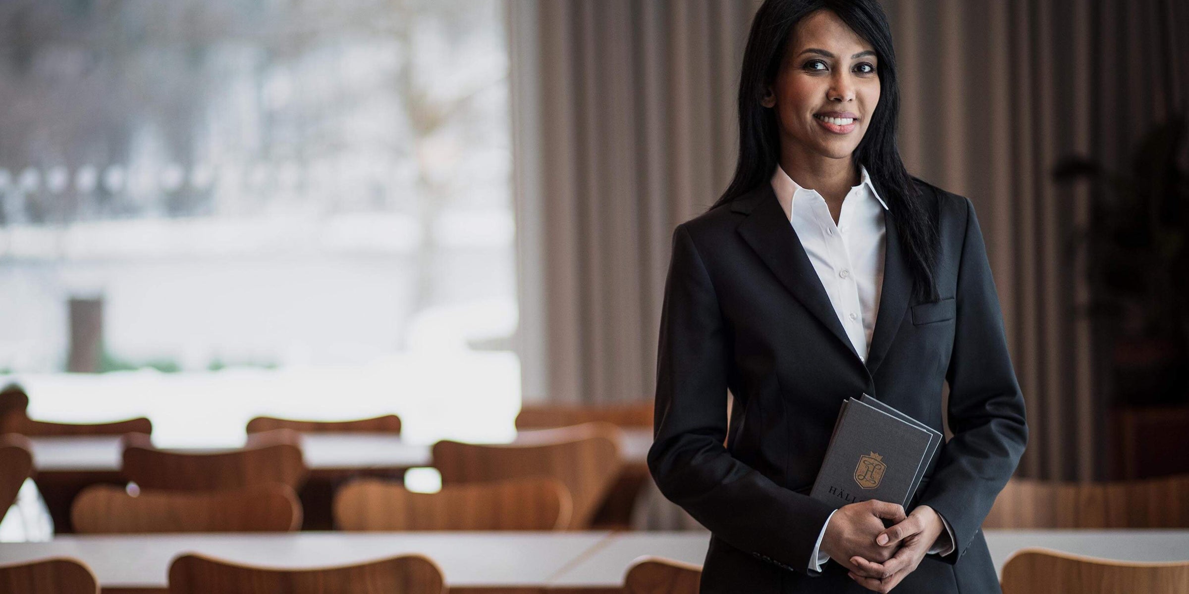 Segers kavaj och kostym för hotell & reception